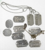 Assortment of Military Dog Tags