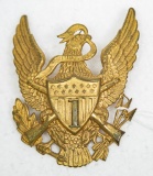 Large US Eagle Hat Badge