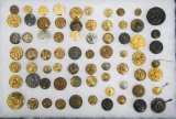 Collection of 70 Military Uniform Buttons