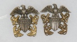 Gold/Silver U.S. Navy Officer Insignia