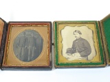 Pair of Civil War Era Soldier Photographs
