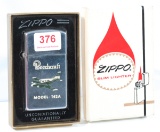 Beechcraft Airplane Advertising Zippo