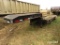 OLD LOWBOY TRAILER - NOT ROAD WORTHY - NO TITLE