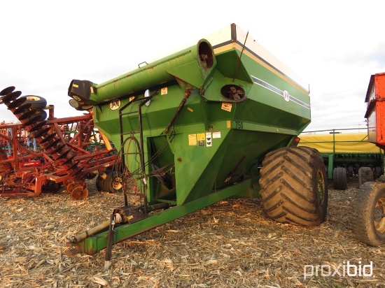 J&M 750 GRAIN CART W/ CORNER AUGER