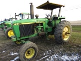 JD 4455, NO CAB, 2 POST ROLLGUARD, 8 SPD SYNCHRO TRANS, MEXICO SPECIAL, 360