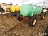 1000 GAL TANK ON WAGON GEAR