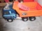 BLUE & ORANGE IH DUMP TRUCK - TOY