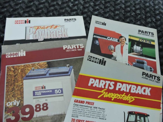 PARTS PAYBACK JUN/JUL 1987 SEP 1987 OCT/NOV 1989 & JUNE/JULY 1990