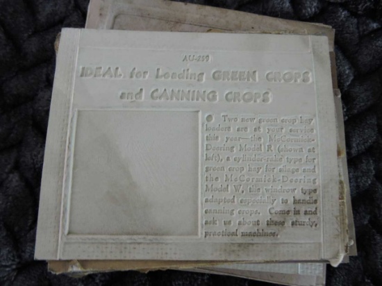 INK TRANSFER PLATES (AU259)