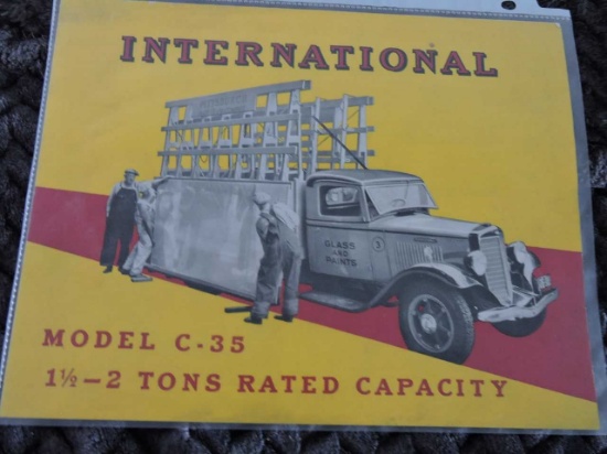 IH MODEL C-35 ADVERTISEMENT