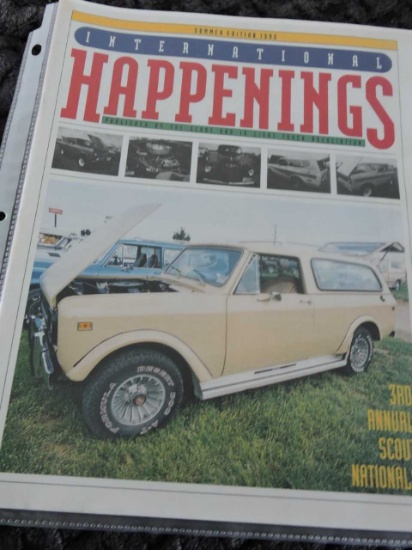 INTERNATIONAL HAPPENINGS SUMMER EDITION 1992