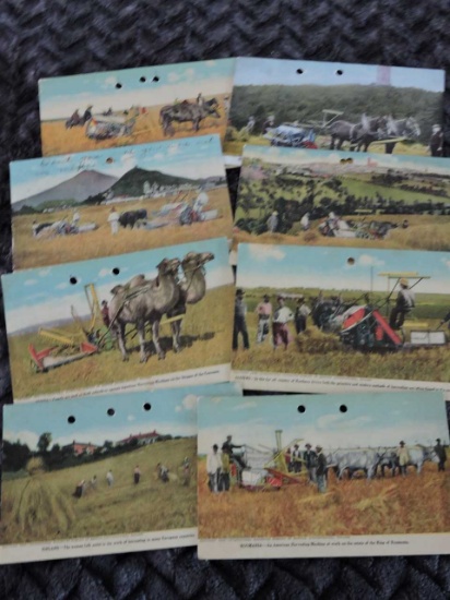 8-POST CARDS 1910
