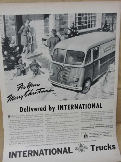 DELIVERED BY INTERNATIONAL ADVERTISEMENT