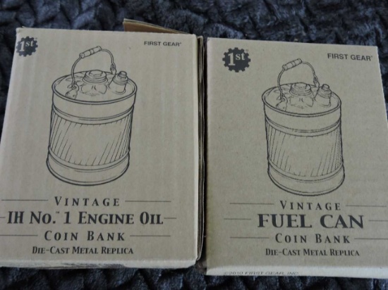 #1 ENGINE OIL & FUEL CAN BANKS