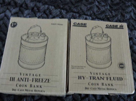ANTI-FREEZE & HY TRAN FLUID COIN BANKS