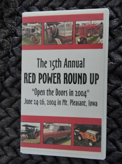 15TH ANNUAL RED POWER ROUND UP 2004 VHS