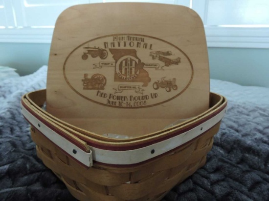 LONGABERGER BASKET CHAPTER #1 19TH RPRU 2008