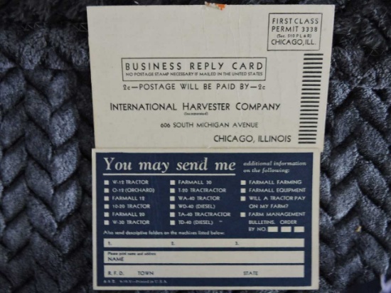 REPLY CARD FOR MORE INFORMATION