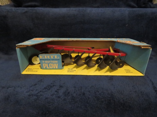 Blue box - 7 bottom plow toy