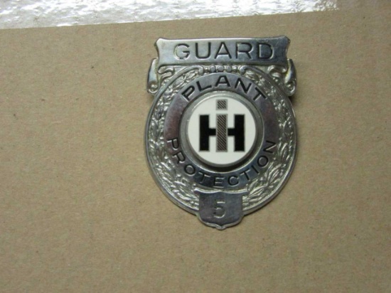 GUARD PLANT PROTECTION BADGE