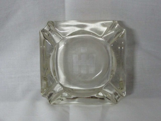 IH ETCHED ASHTRAY