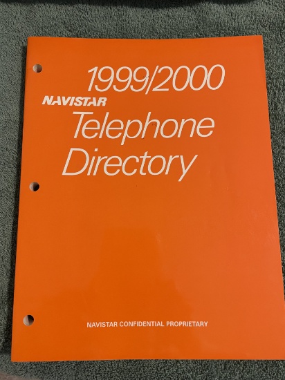 1999/2000 NAVISTAR PHONE DIRECTORY