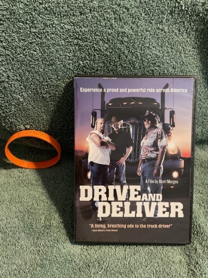 "DRIVE & DELIVER" DVD & ORANGE CXT WRISTBAND