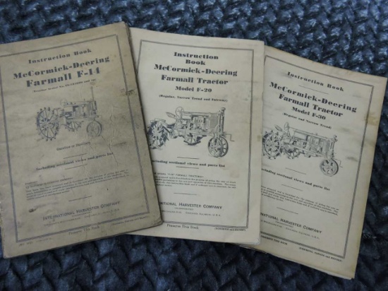 INSTRUCTION BOOK F14, F20, F30`