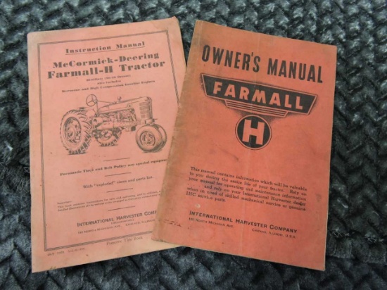 OWNERS MANUAL & INSTRUCTION BOOK FARMALL H