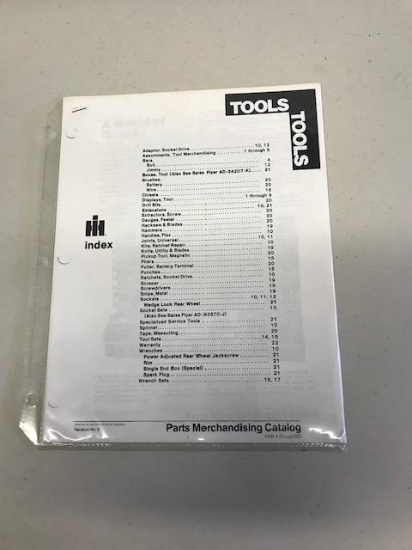 IH TOOL CATALOG