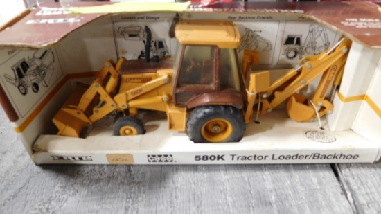 CASE 580K BACKHOE - TOY