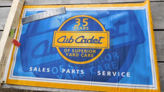CUB CADET SERVICE BANNER