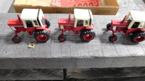 (3) IH TRACTOR TOYS