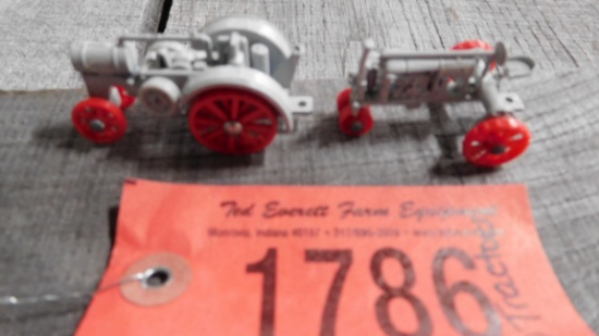 (2) TOY TRACTORS