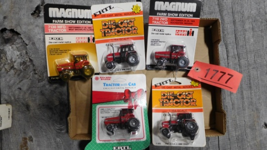 (5) TOY TRACTORS