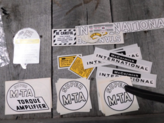MISC IH MCCORMICK DECALS