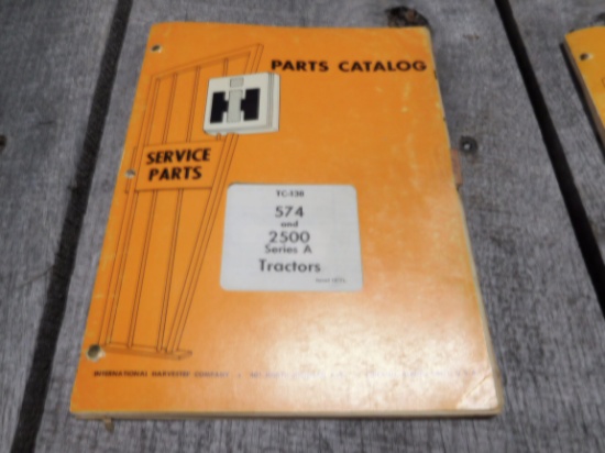 TC138 - 574 & 2500 PARTS CATALOG