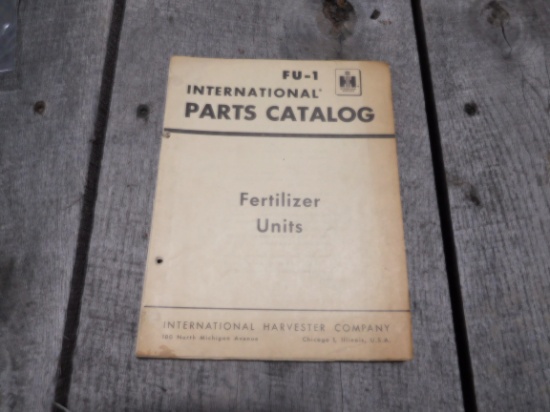 FU-1 FERTILIZER PARTS CATALOG
