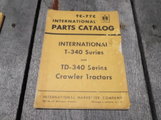 TC77C - T340 & TD340 CRAWLER PARTS CATALOG