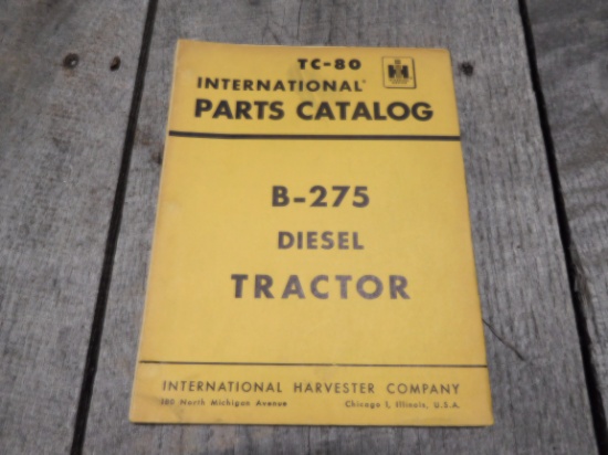 TC-80 - B275 DIESEL PARTS CATALOG
