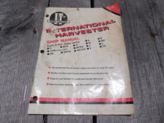 IH 8, C, CUB IT MANUAL