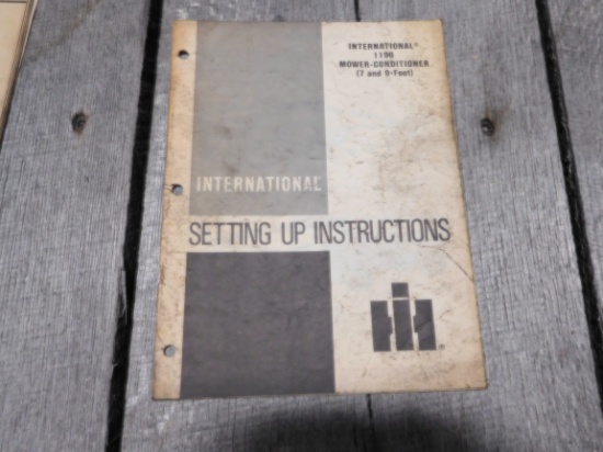 MOWER CONDITIONER SET UP INSTRUCTIONS