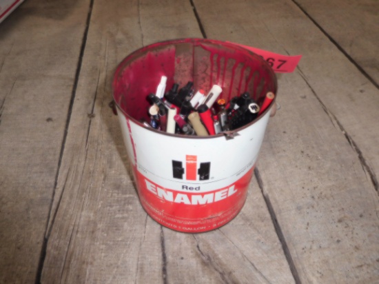 CAN OF PENS & PENCILS