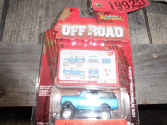BLUE SCOUT, JOHNNY LIGHTNING TOY
