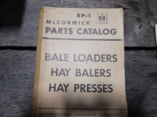 BALE LOADERS, HAY BALER, HAY PRESSES PARTS CATALOG