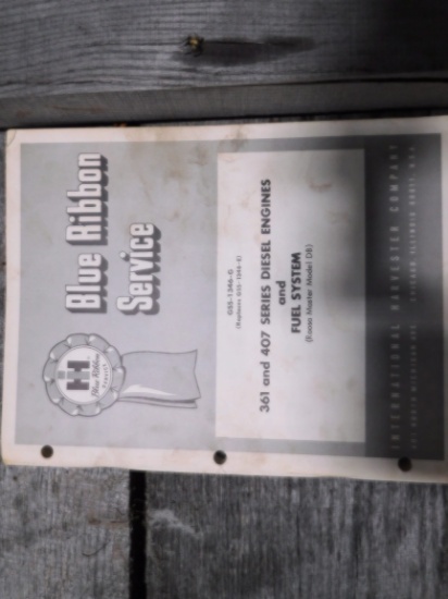 301 & 407 DIESEL BLUE RIBBON MANUAL