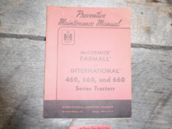 460, 560, 660 MAINTENANCE MANUAL