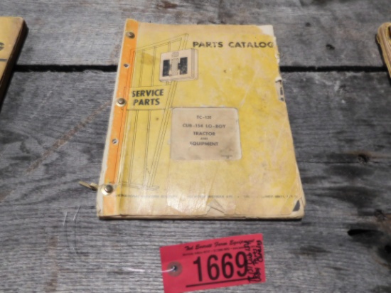 TC131 - CUB 154 LOBOY PARTS CATALOG
