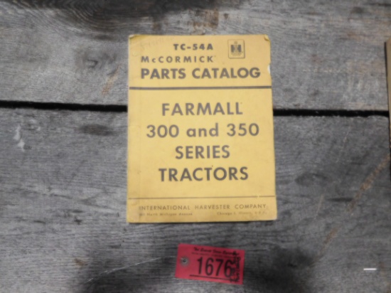 TC54A - 300 & 350 PARTS CATALOG