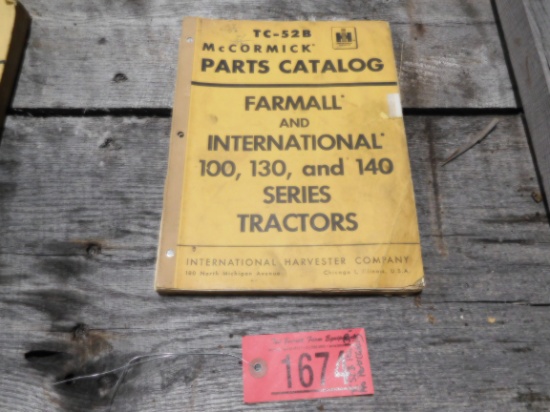 TC52B - 100, 130 & 140 PARTS CATALOG